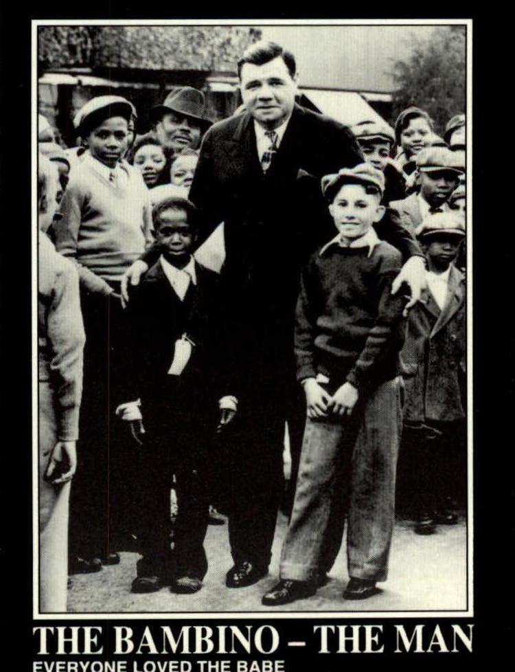 Everyone Loved the Babe #137 1992 Megacards Babe Ruth Baseball