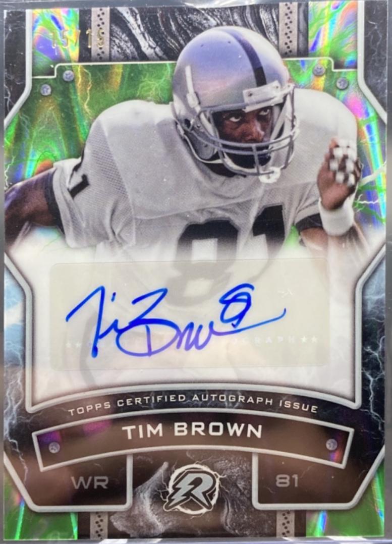 Tim Brown [Lime Green Power Surge] #RS-TIM