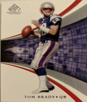 Tom Brady #57 2004 Sp Game Used Football