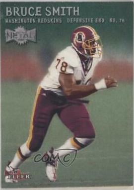 Bruce Smith #101 2000 Metal Football