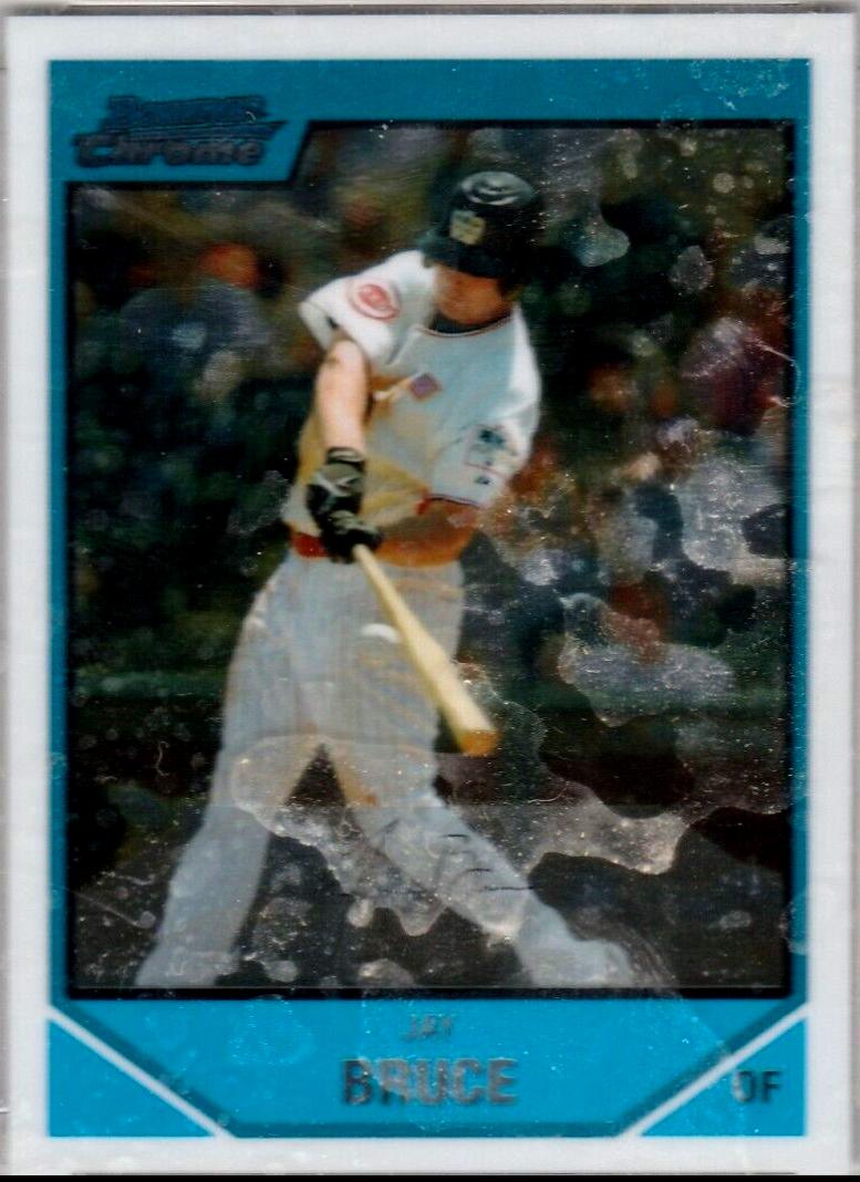 Jay Bruce #103 Baseball Cards 2007 Bowman Chrome Draft Picks & Prospects
