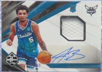 James Bouknight #LRJ-JBO 2021 Panini Chronicles Limited Rookie Jersey Autographs Basketball
