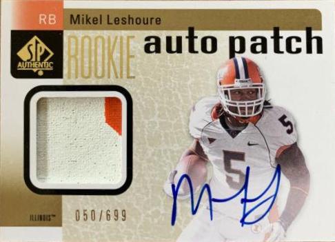 Mikel Leshoure #222 2011 Sp Authentic Football