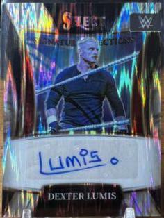 Dexter Lumis #SN-DLM Wrestling Cards 2022 Panini Select WWE Signature Selections
