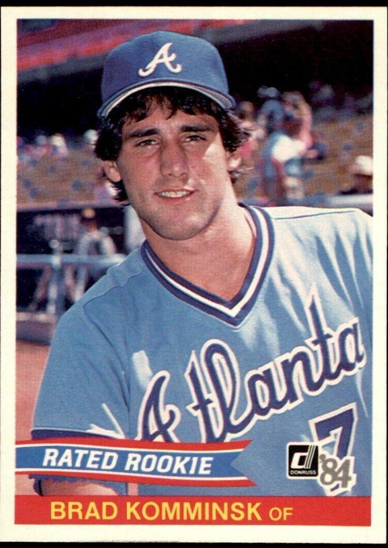Brad Komminsk #36 Baseball Cards 1984 Donruss