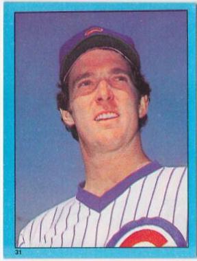 Mike Krukow #31 Baseball Cards 1982 Topps Stickers