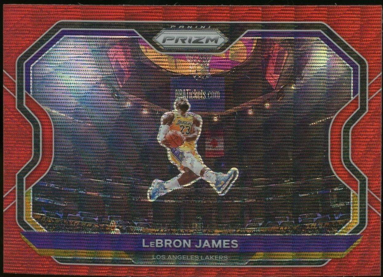 LeBron James [Red Prizm] #1 Prices | 2020 Panini Prizm