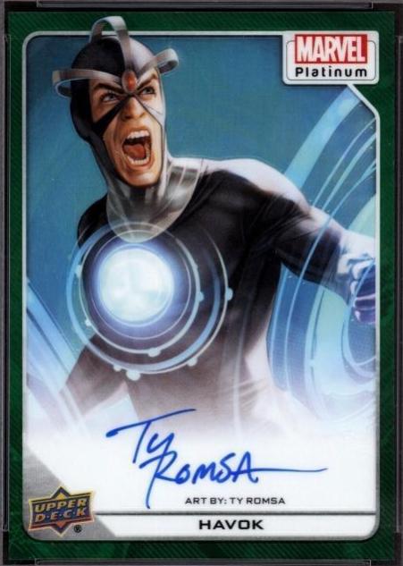 2023 Havok [Autograph Green Rainbow] #194