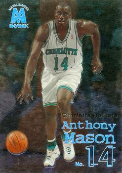 Anthony Mason #3 Basketball Cards 1998 Skybox Molten Metal