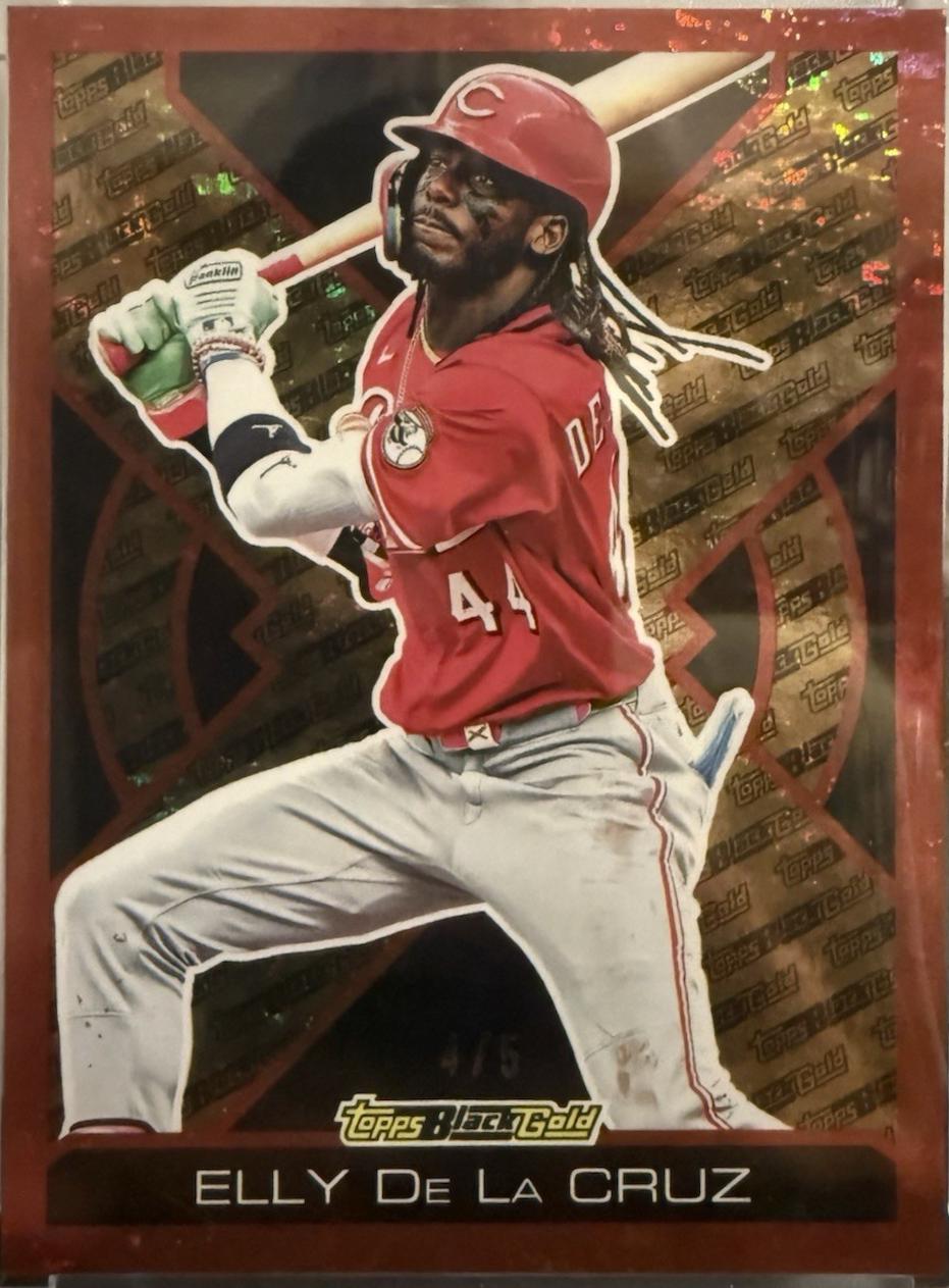 Elly De La Cruz [Red Foil] #BG-17 Prices | 2025 Topps Update Black