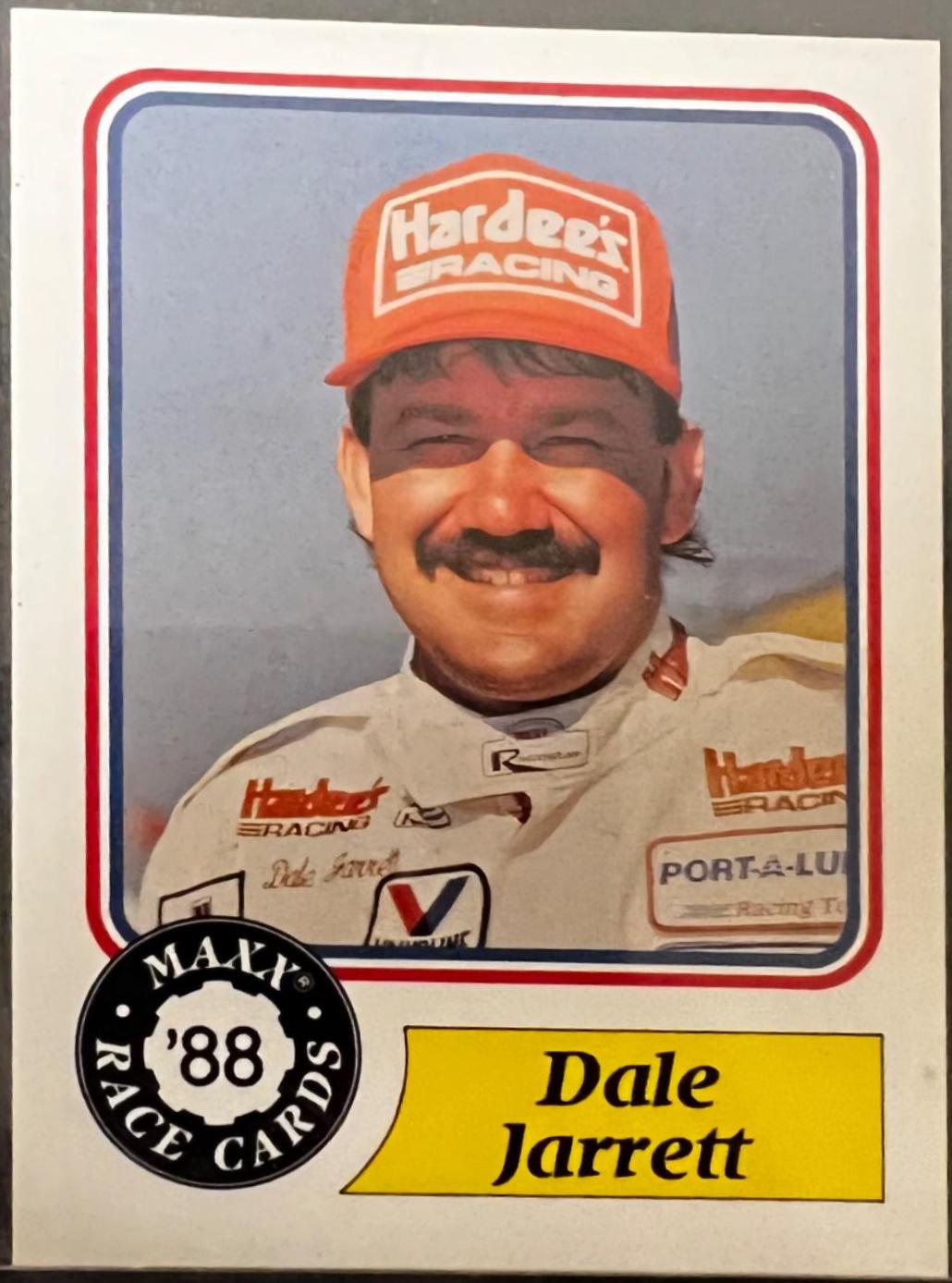 Dale Jarrett #61 Racing Cards 1988 Maxx Charlotte