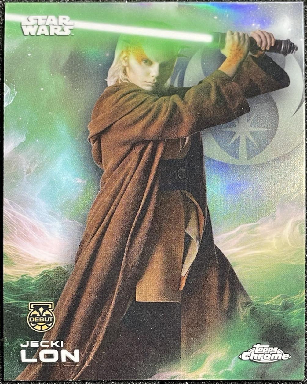 Jecki Lon [Rainbow] #64 Prices | Star Wars 2025 Topps Chrome | Star ...