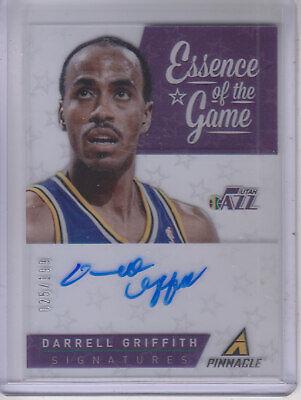 Darrell Griffith #9 Basketball Cards 2013 Panini Pinnacle Essence of the Game Signatures