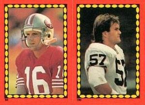 Joe Montana / Clay Matthews VAR- Larry Kinnebrew Back #64 / 190