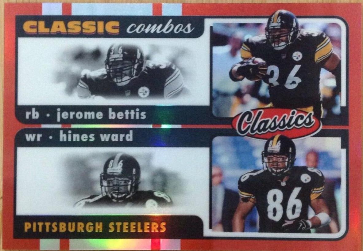 Hines Ward, Jerome Bettis [Red] #CC-10
