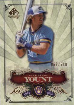 Robin Yount #108 2006 Sp Legendary Cuts Baseball