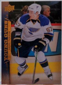 David Perron #496 Hockey Cards 2007 Upper Deck