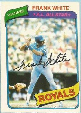Frank White #24 Baseball Cards 1980 O Pee Chee