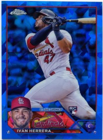 Ivan Herrera #58 Baseball Cards 2023 Topps Chrome Sapphire