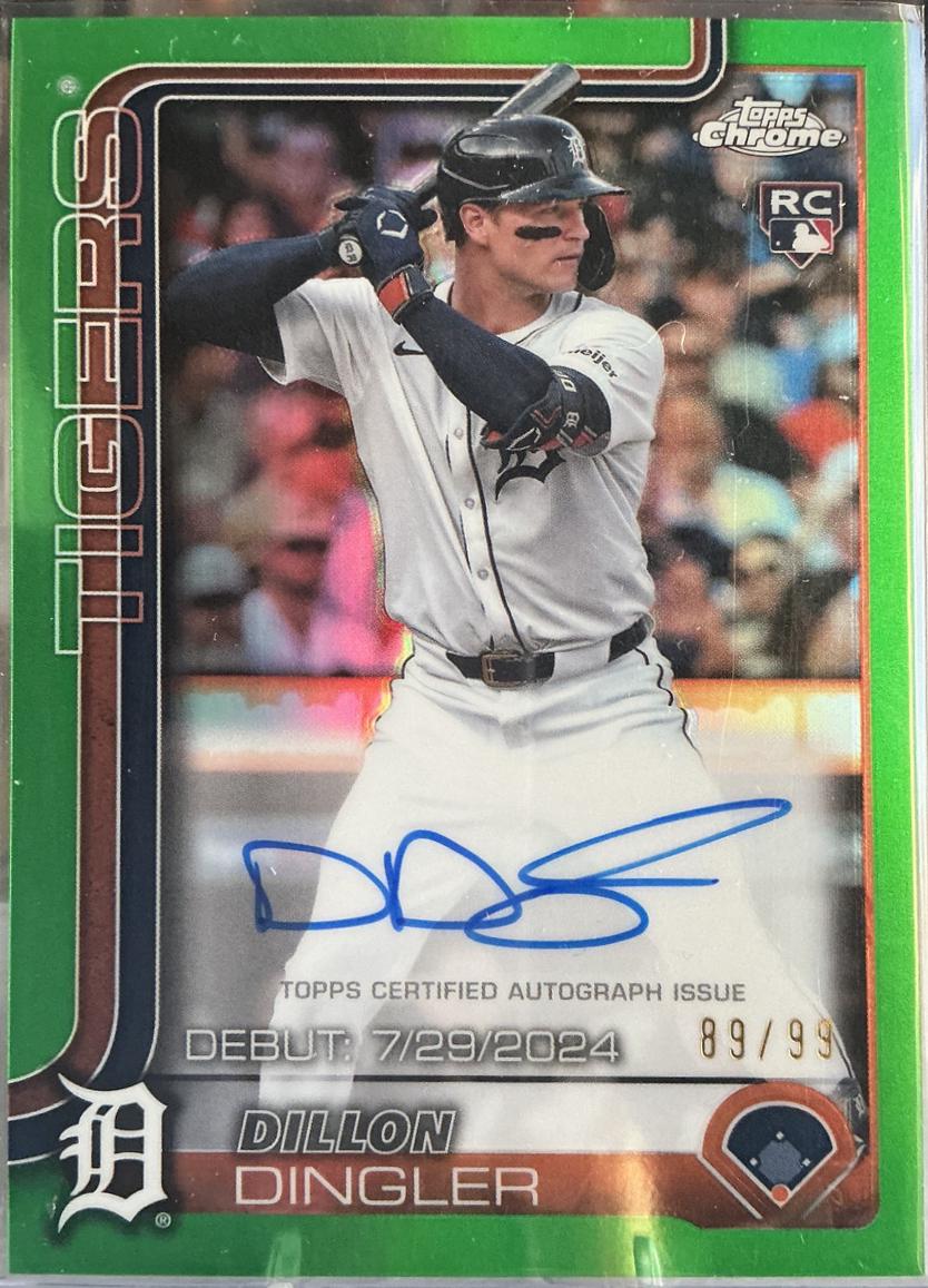 Dillon Dingler [Green Refractor] #CRDA-DD