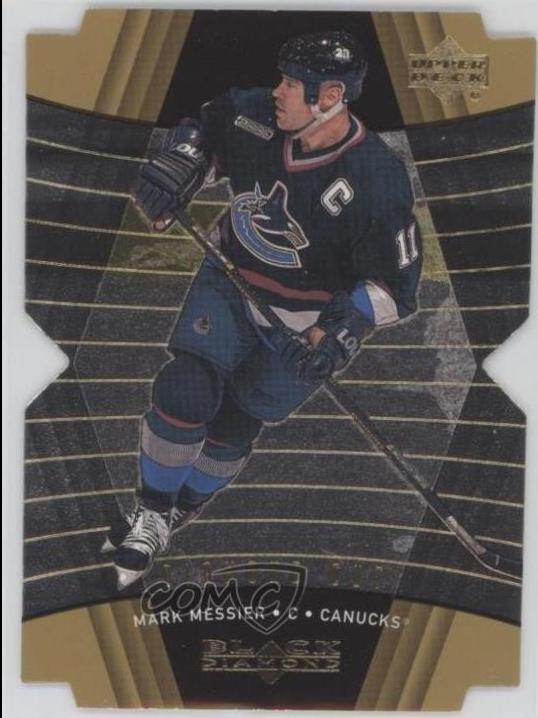 Mark Messier #86 1999 Upper Deck Black Diamond Hockey