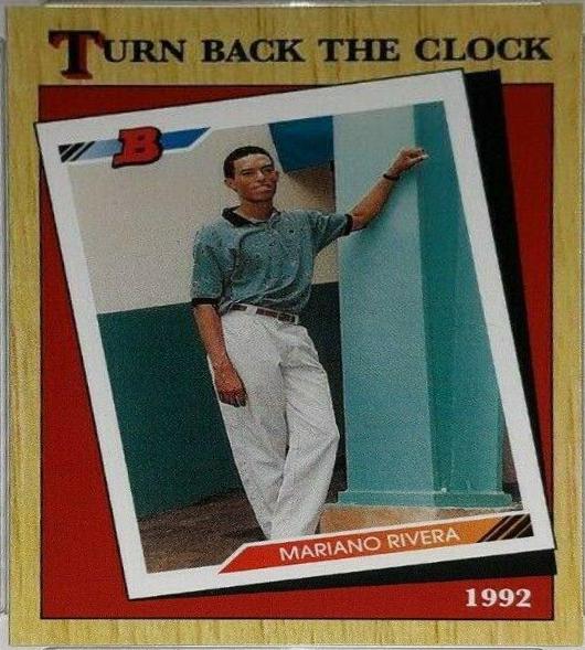 Mariano Rivera #19 Baseball Cards 2019 Topps Throwback Thursday
