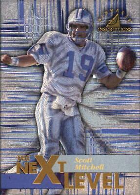 Scott Mitchell #50 1997 Pinnacle Inscriptions Football