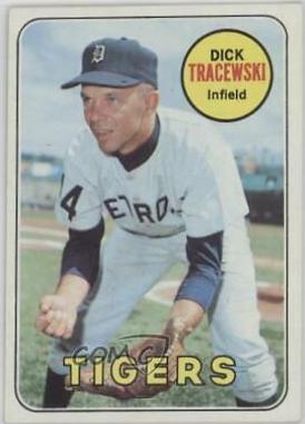 Dick Tracewski #126 Baseball Cards 1969 Topps