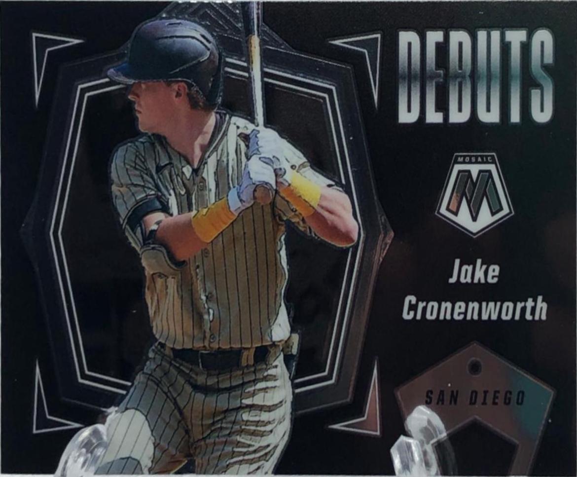Jake Cronenworth #PD15 Baseball Cards 2021 Panini Mosaic Debuts