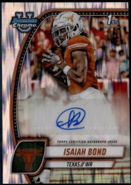 Isaiah Bond [Stealth Refractor] #PA-IBO