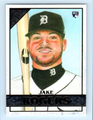 Jake Rogers #92 Baseball Cards 2020 Topps Gallery