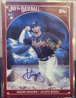 Vaughn Grissom [Autograph Alizarin Crimson] #76
