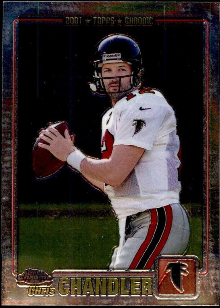 Chris Chandler #20 Football Cards 2001 Topps Chrome
