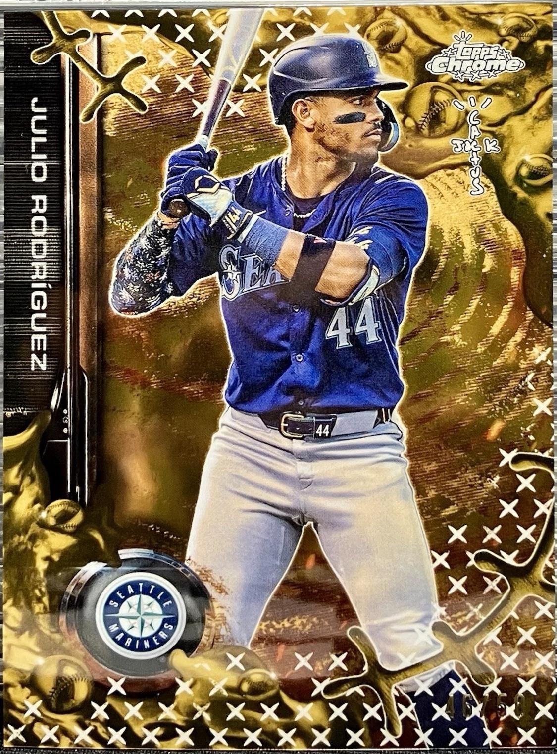 Julio Rodriguez [Gold Refractor] #13