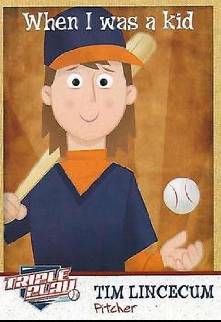 Tim Lincecum #287 2012 Panini Triple Play Baseball