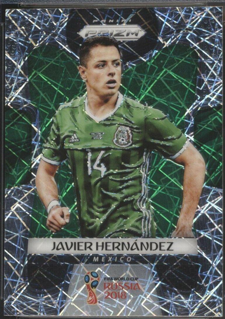 Javier Hernandez [Lazer Prizm] #127 Prices | 2018 Panini Prizm