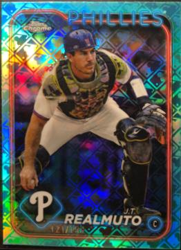 J.T. Realmuto [Logofractor Aqua] #261