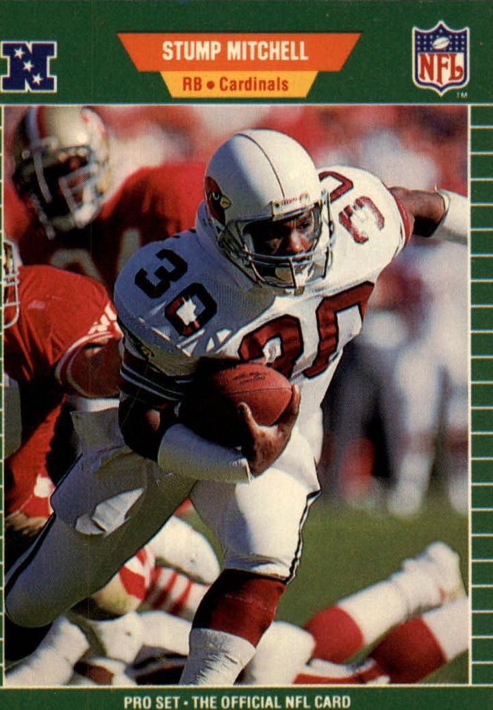Stump Mitchell #333 Football Cards 1989 Pro Set