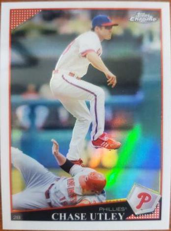 Chase Utley [Gold Refractor] #62
