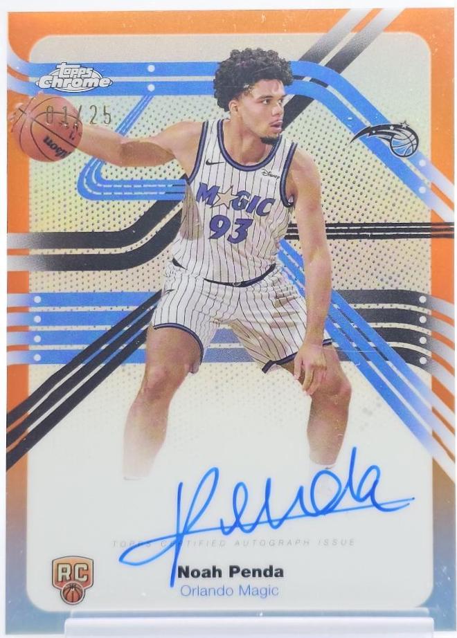 Noah Penda [Orange Refractor] #NS-NP
