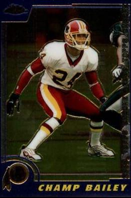 Champ Bailey #7 Football Cards 2000 Topps Chrome