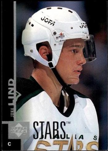 Juha Lind #261 Hockey Cards 1997 Upper Deck