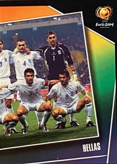 Greece Team #29 Soccer Cards 2004 Panini UEFA Euro