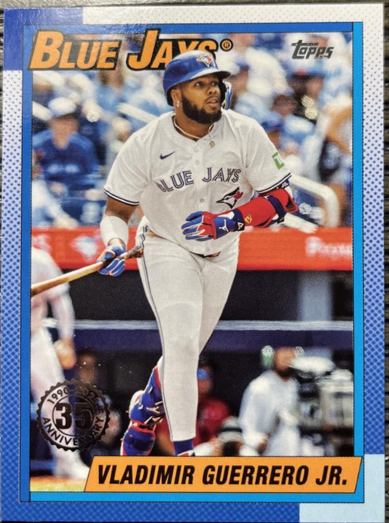Vladimir Guerrero Jr. #T90-12 Baseball Cards 2025 Topps 1990