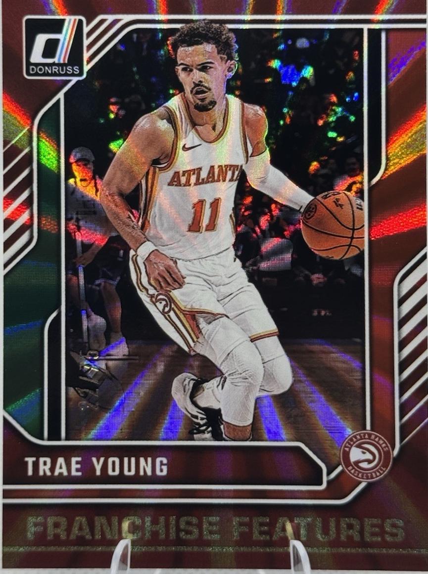 Trae Young [Holo Red Green Laser] #9