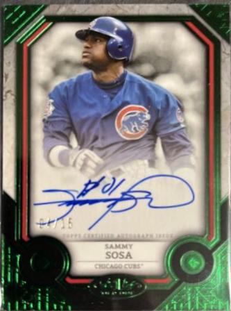 Sammy Sosa [Green Foil] #T1A-SS