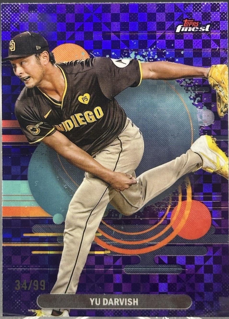 Yu Darvish [Purple Checkerboard Refractor] #157