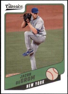 Jacob deGrom #1 Baseball Cards 2022 Panini Chronicles Classics