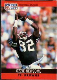 Ozzie Newsome #75 1990 Pro Set Fact Cincinnati Football