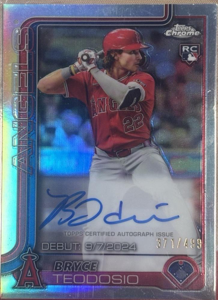 Bryce Teodosio [Gold Refractor] #CRDA-BT